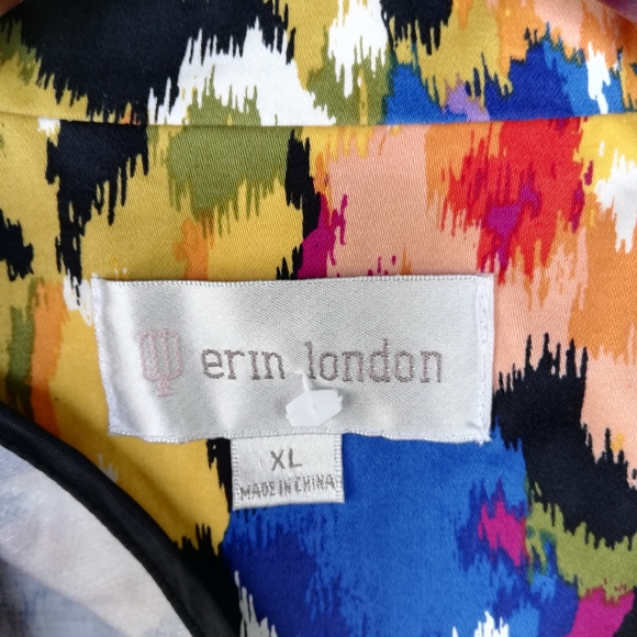 Bright Abstract Floral Blazer - Picture 8 of 8